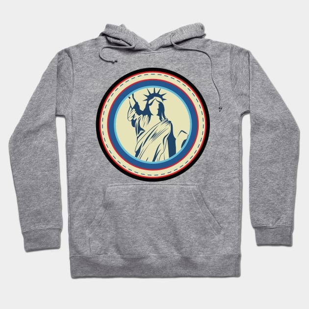 Statue of liberty Hoodie by ABCSHOPDESIGN